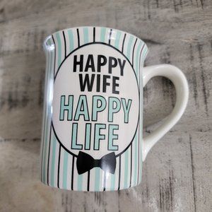 Happy Life, Happy Wife Coffee Mug